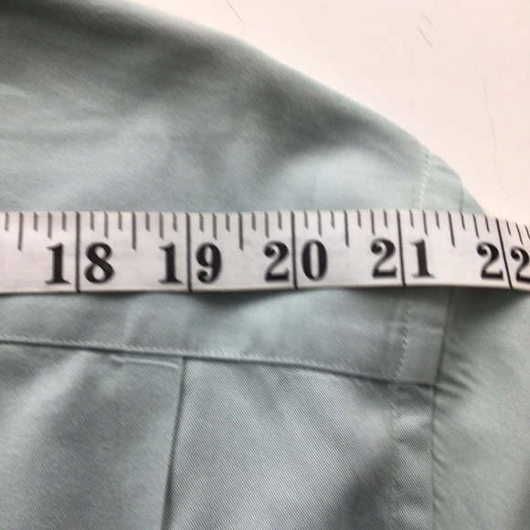 Halogen men’s mint green long sleeves button up shirt size medium 100%cotton - Picture 4 of 7